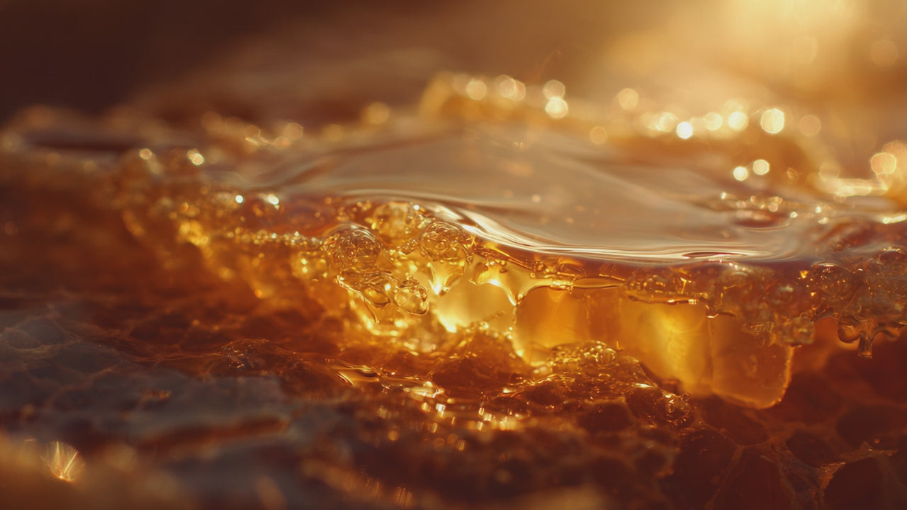 Load video: honey collection